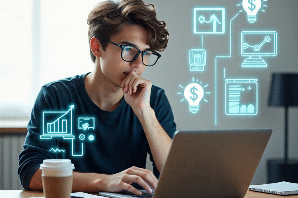 دانش آموزش دارای کسب کار اینترنی