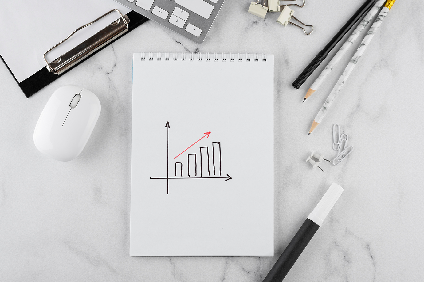 نمودار افزایش